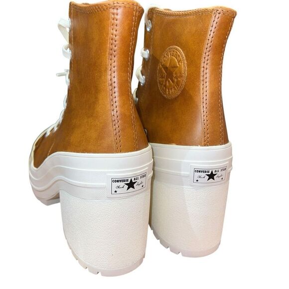 SALE! New Converse Chuck 70 De Luxe Heel Leather Hi Platform Boots A12866C - Picture 3 of 5